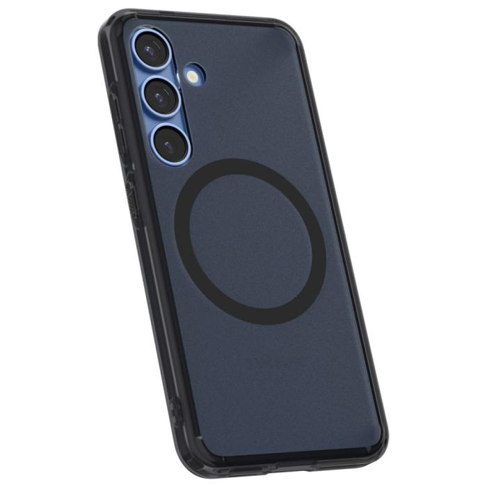Bild 6, Spigen Galaxy S25 Skal MagSafe Ultra Hybrid Frost Black