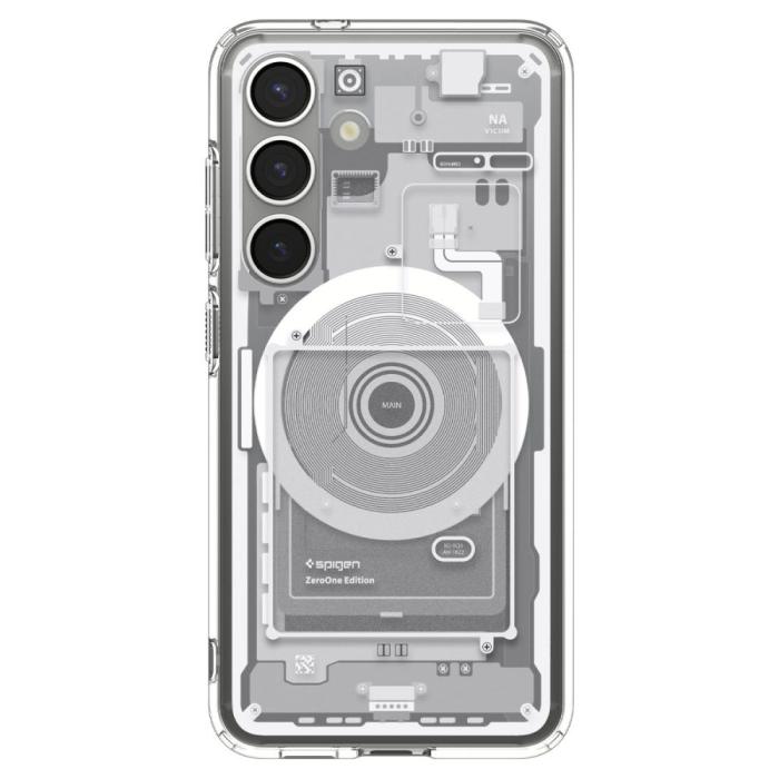 Bild 2, Spigen Galaxy S25 Skal MagSafe Ultra Hybrid Zero One Vit