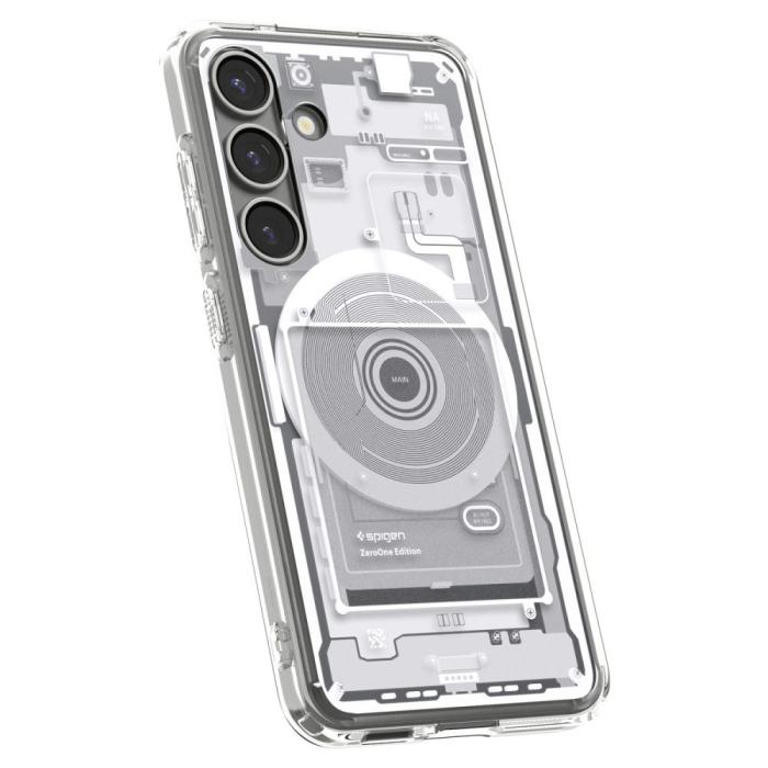 Bild 5, Spigen Galaxy S25 Skal MagSafe Ultra Hybrid Zero One Vit
