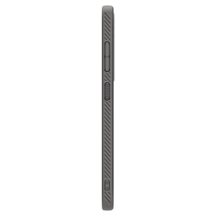 Bild 5, Spigen Samsung Galaxy S25 Skal Liquid Air Marble Grey
