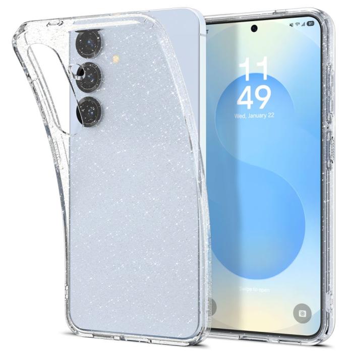 Bild 1, Spigen Samsung Galaxy S25 Skal Liquid Crystal Glitter