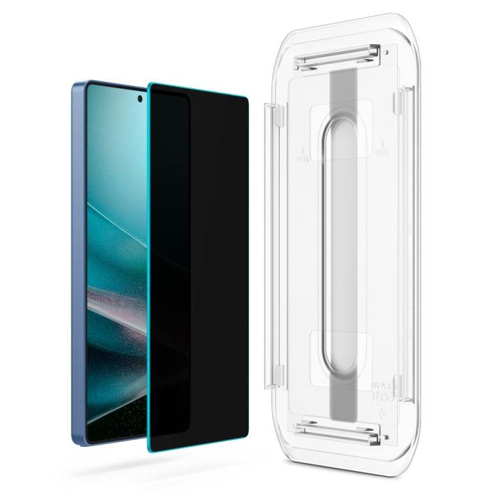 Bild 4, Spigen Galaxy S25 Ultra 2-PACK Skärmskydd GLAS.tR 