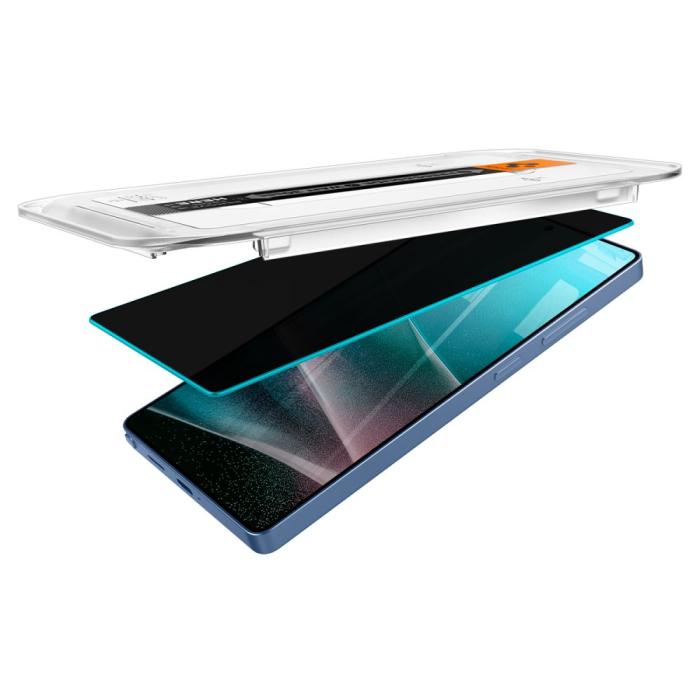 Bild 5, Spigen Galaxy S25 Ultra 2-PACK Skärmskydd GLAS.tR 
