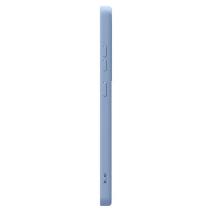 Bild 4, Spigen Galaxy S25 Ultra Skal MagSafe Silicone Fit Sapphire Blue