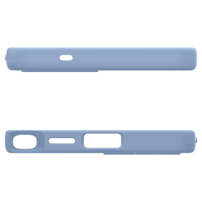 Bild 5, Spigen Galaxy S25 Ultra Skal MagSafe Silicone Fit Sapphire Blue