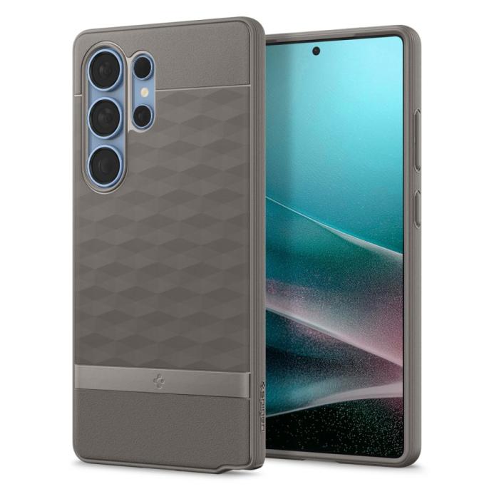 Bild 2, Spigen Galaxy S25 Ultra Skal MagSafe Parallax Ash Grey