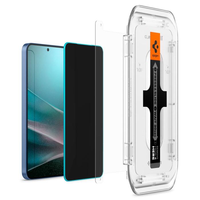 Bild 2, Spigen Galaxy S25 Plus/S24 Plus 2-PACK Skärmskydd GLAS.tR