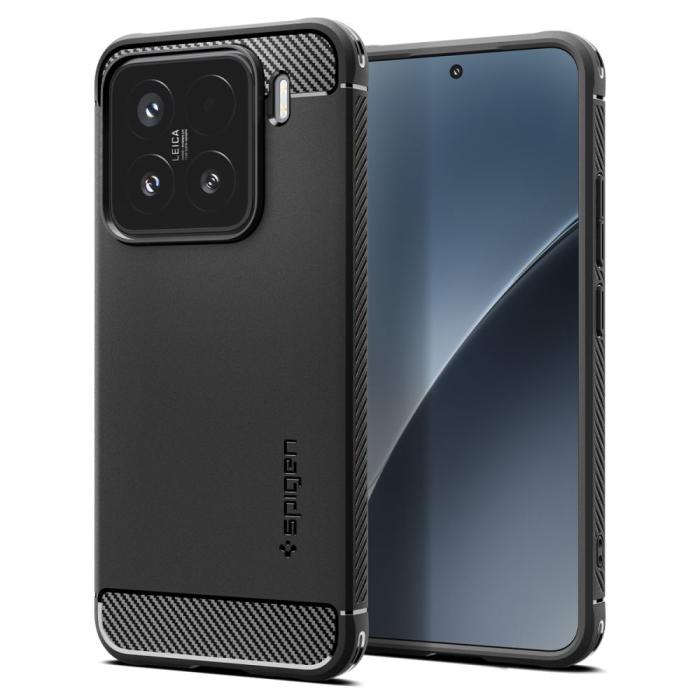 Bild 1, Spigen Xiaomi 15 Skal Rugged Armor Matt Svart
