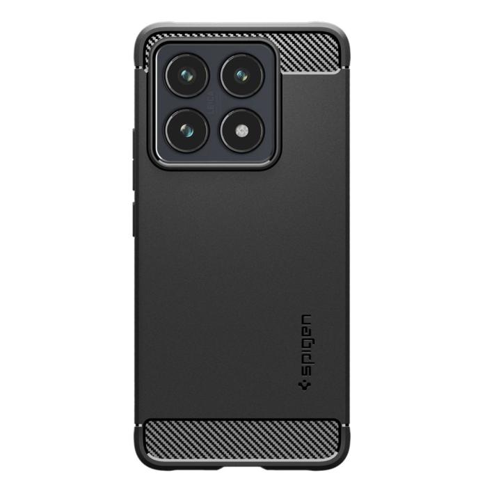 Bild 2, Spigen Xiaomi 14T Pro Skal Rugged Armor Matt Svart
