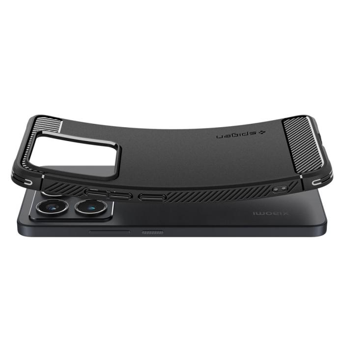 Bild 5, Spigen Xiaomi 14T Pro Skal Rugged Armor Matt Svart