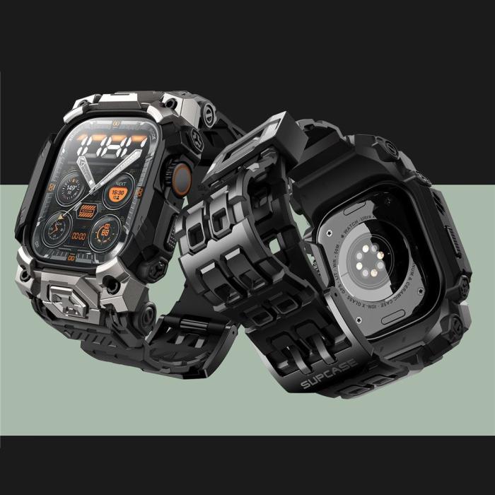 Bild 5, Supcase Apple Watch Ultra 49 mm Armband OB Ore Svart