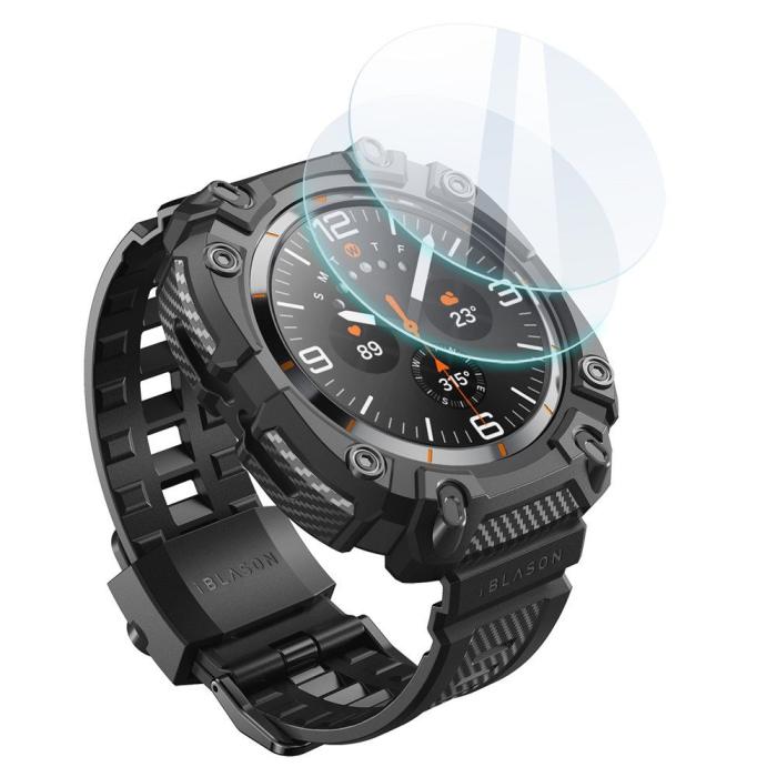 Bild 1, Supcase Galaxy Watch Ultra (2025)/47 mm Skärmskydd/Armband Iblsn