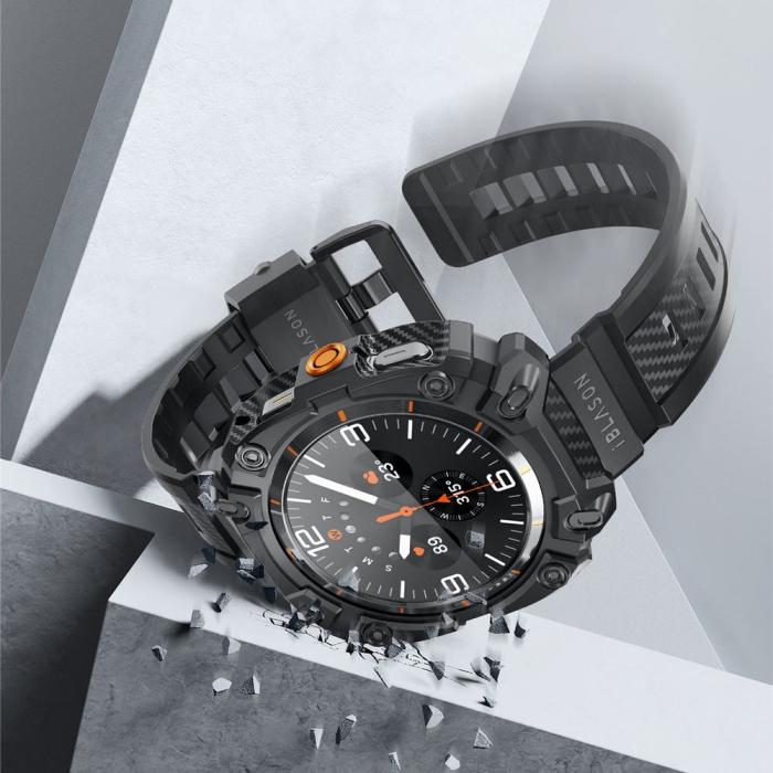 Bild 5, Supcase Galaxy Watch Ultra (2025)/47 mm Skärmskydd/Armband Iblsn
