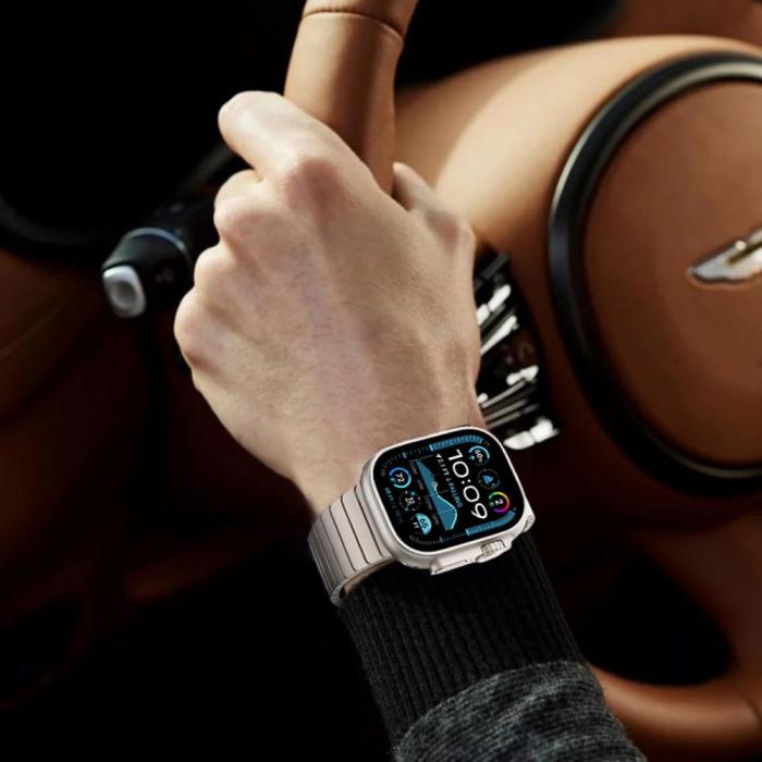 Bild 4, Tech-Protect Apple Watch 42/44/45/46/49mm Armband LinkBand