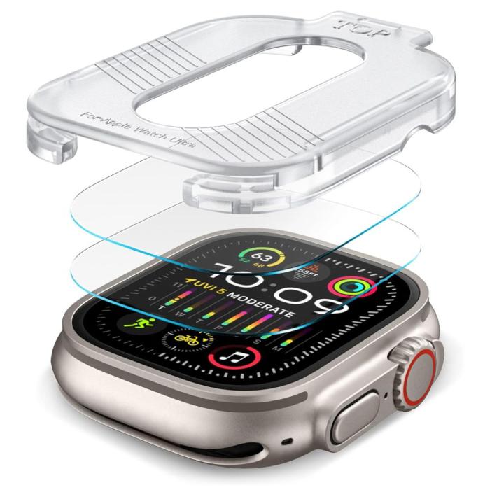 Bild 2, Tech-Protect Apple Watch Ultra 49 mm 2-PACK Skärmskydd Supreme