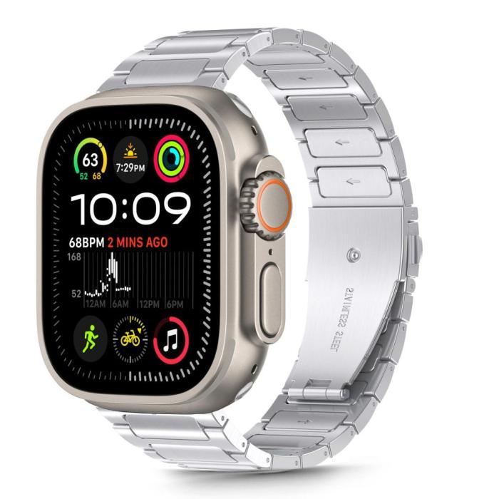 Bild 1, Tech-Protect Apple Watch 42/44/45/46/49mm Armband Stainless