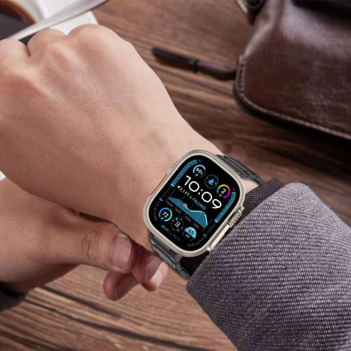 Bild 4, Tech-Protect Apple Watch 42/44/45/46/49mm Armband Stainless
