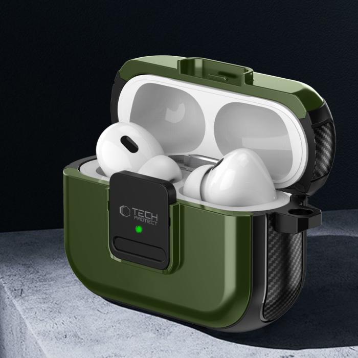 Bild 3, Tech-Protect AirPods Pro 2/1 Skal MagSafe Defender Hook