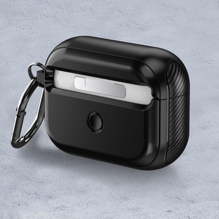 Bild 3, Tech-Protect AirPods Pro 2/1 Skal MagSafe Defender Hook Svart