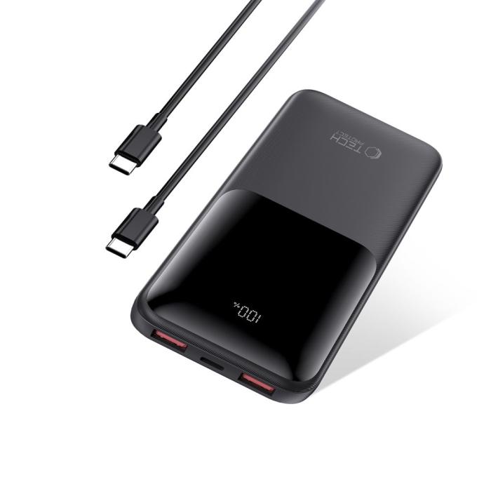 Bild 4, Tech-Protect 10000 mAh 22.5W Powerbank Svart