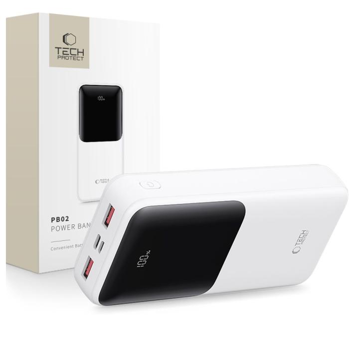 Bild 1, Tech-Protect 20000 mAh 22.5W Powerbank Vit