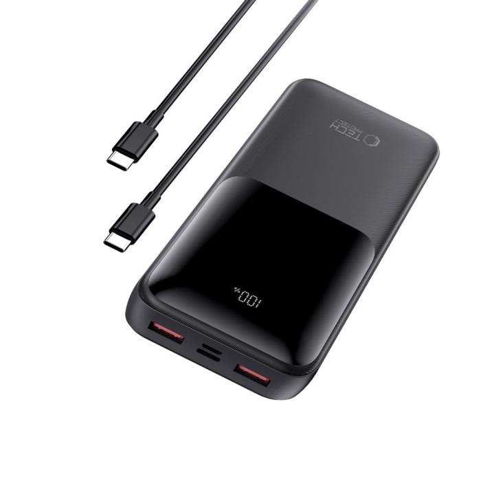 Bild 4, Tech-Protect 20000 mAh 22.5W Powerbank Svart