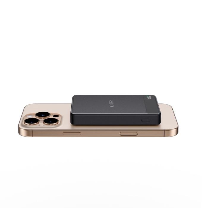 Bild 3, Tech-Protect 5000 mAh MagSafe Powerbank LifeMag Svart