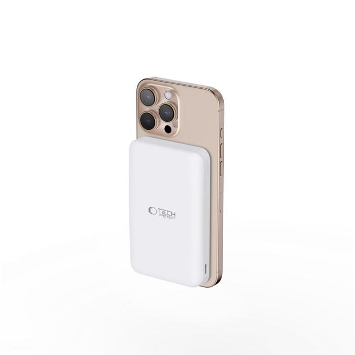 Bild 3, Tech-Protect 10000 mAh Qi2 MagSafe Powerbank LifeMag Vit