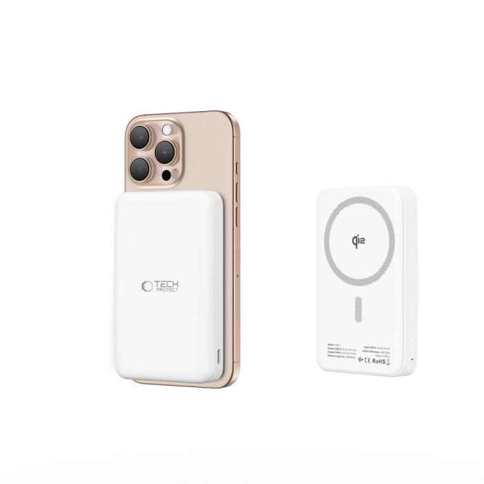 Bild 6, Tech-Protect 10000 mAh Qi2 MagSafe Powerbank LifeMag Vit