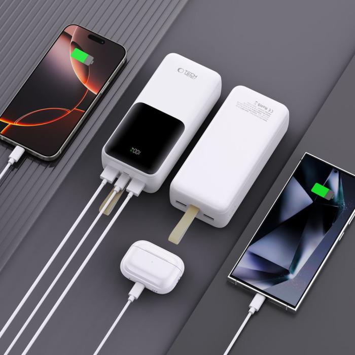 Bild 6, Tech-Protect 30000 mAh 22.5W Powerbank Vit