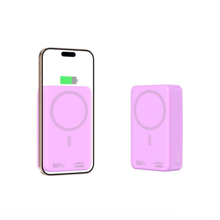 Bild 4, Tech-Protect 20000 mAh MagSafe Powerbank LifeMag Lila