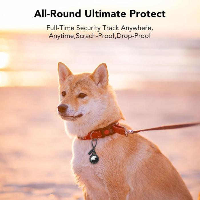 Bild 6, Tech-Protect Apple AirTag 2-PACK Hållare Rough Chain Svart