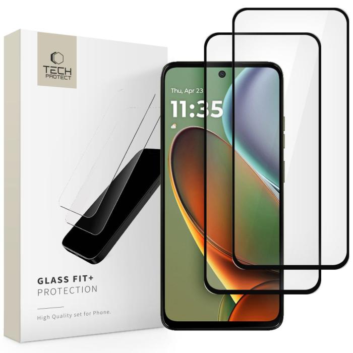 Bild 1, Tech-Protect Motorola Moto G15 / G15 Power 2-PACK Skärmskydd