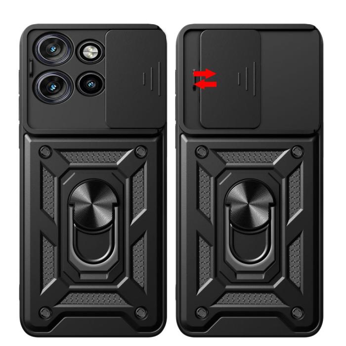 Bild 3, Tech-Protect Motorola Edge 50 Neo Skal CamShield Pro Svart