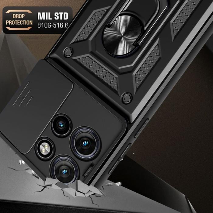 Bild 4, Tech-Protect Motorola Edge 50 Neo Skal CamShield Pro Svart