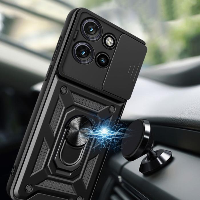 Bild 5, Tech-Protect Motorola Edge 50 Neo Skal CamShield Pro Svart