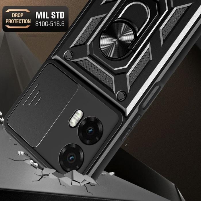 Bild 4, Tech-Protect Motorola Moto G35 5G Skal CamShield Pro Svart