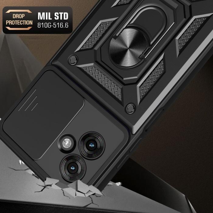 Bild 3, Tech-Protect Motorola Moto G55 5G Skal CamShield Pro Svart