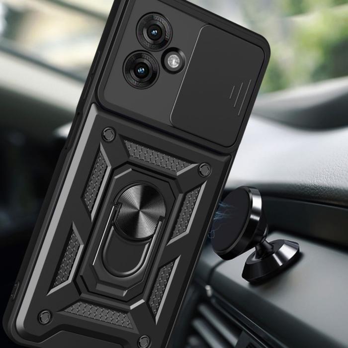 Bild 4, Tech-Protect Motorola Moto G55 5G Skal CamShield Pro Svart