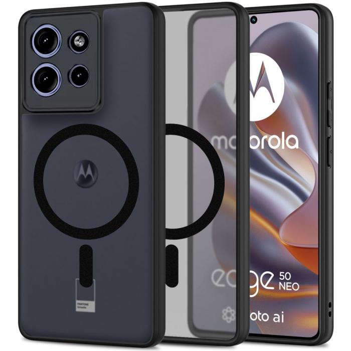 Bild 1, Tech-Protect Motorola Edge 50 Neo Skal MagSafe MagMat Svart