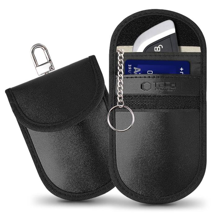 Bild 1, Tech-Protect RFID Signalblockerande Fodral Svart