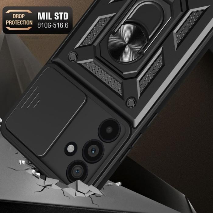 Bild 4, Tech-Protect Samsung Galaxy A56 5G Skal CamShield Pro Svart