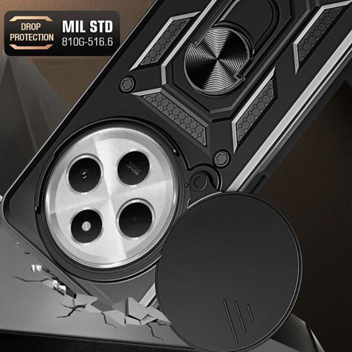 Bild 2, Tech-Protect Xiaomi Redmi 14C Skal CamShield Pro Svart
