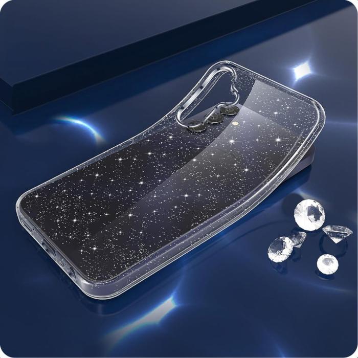 Bild 3, Tech-Protect Samsung Galaxy A56 5G Skal FlexAir Glitter