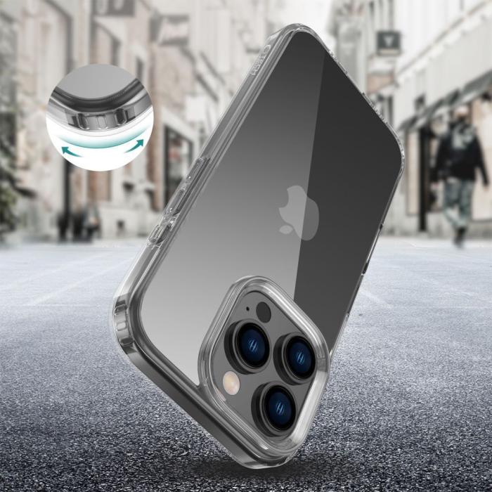 Bild 3, Tech-Protect Xiaomi 14T Pro Skal FlexAir Hybrid Transparent