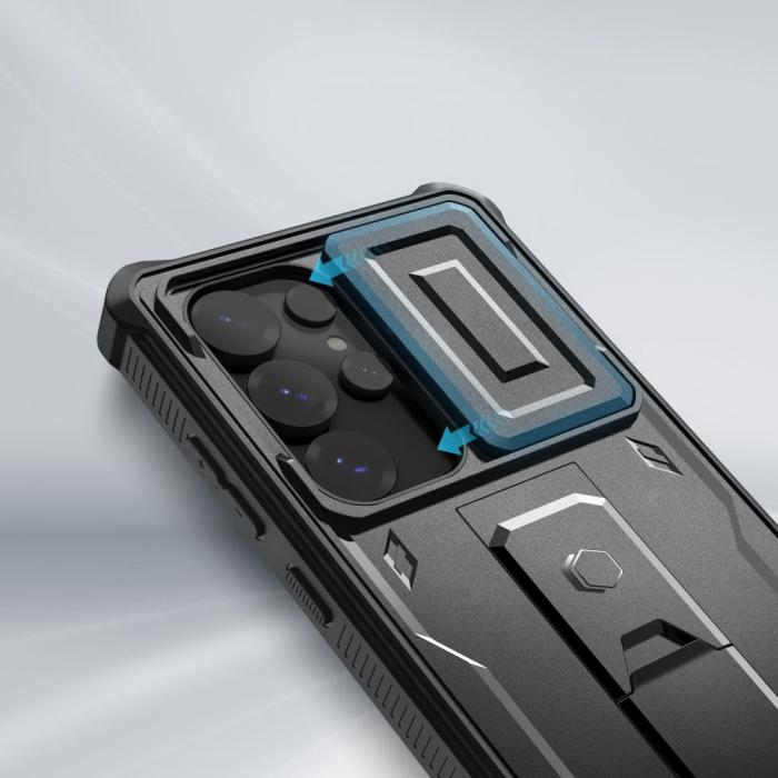 Bild 2, Tech-Protect Samsung Galaxy S25 Ultra Skal Kevlar Cam+ Svart