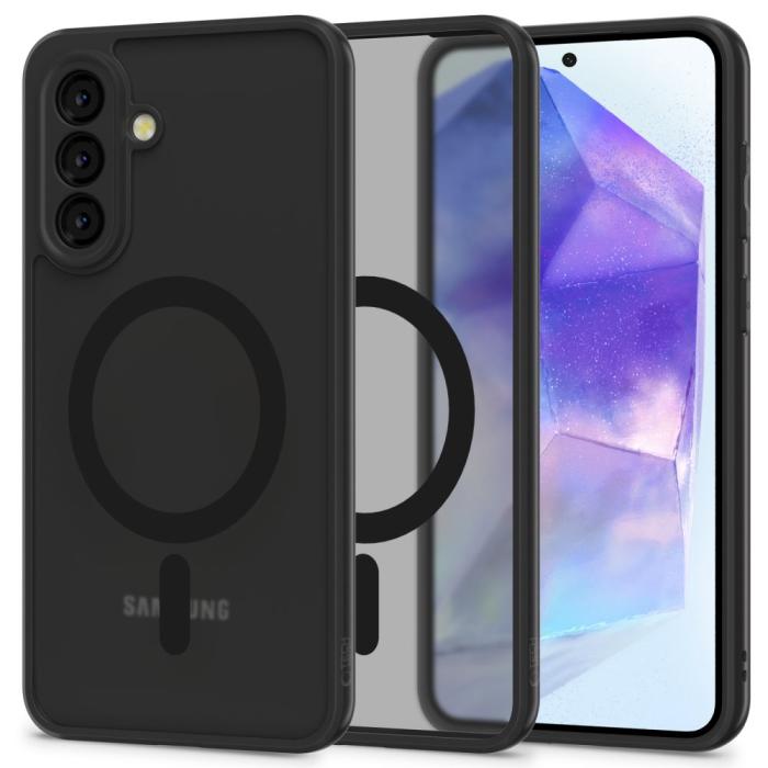 Bild 1, Tech-Protect Samsung Galaxy A56 5G Skal MagSafe MagMat Svart