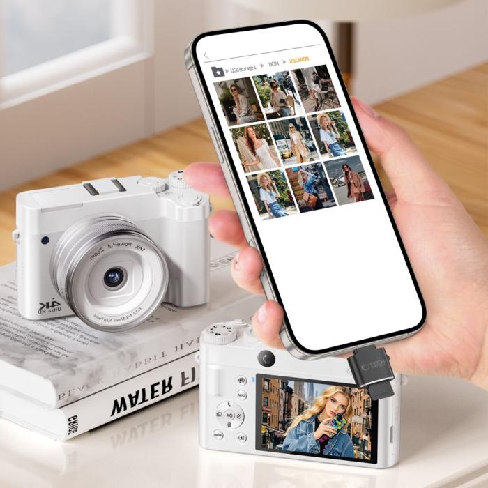 Bild 3, Tech-Protect USB-C - Micro SD/TF Kortläsare Ultraboost Svart
