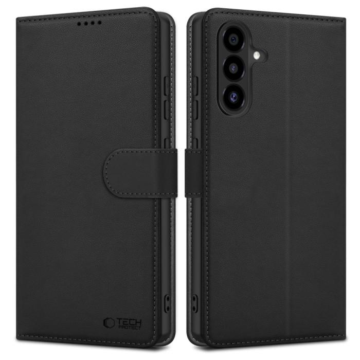 Bild 1, Tech-Protect Samsung Galaxy A26 5G Fodral Läder Svart