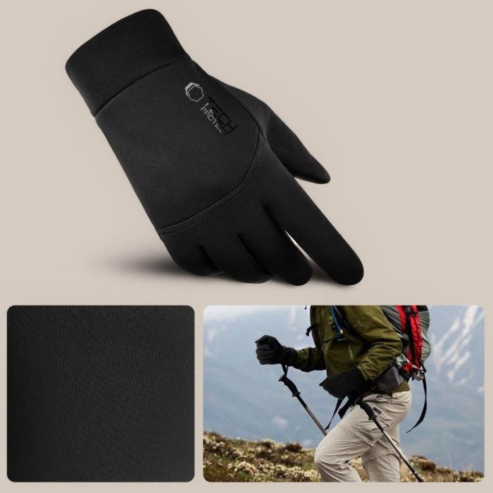 Bild 6, Tech-Protect Handskar Med Touchfunktion Storlek L Svart